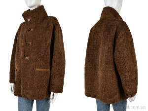 Куртка жіночі 698 brown Edel коричневий  оптом от Optomarket