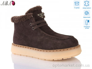 Купить Черевики жіночі 6ABA8-6 Hengji коричневий