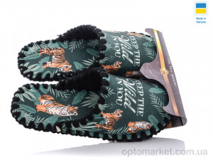 Капці чоловічі 7-155 Vends зелений  оптом от Optomarket