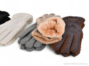 Рукавички жіночі 7-212 mix Anjela мікс  оптом от Optomarket