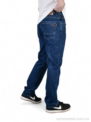 Джинси чоловічі 7002 класика Baronjns синій  оптом от Optomarket
