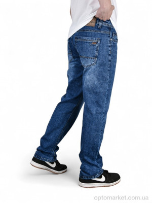 Джинси чоловічі 7010 класика Baronjns синій  оптом от Optomarket