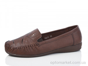 Купить Туфлі жіночі 702-1 brown LuDaoWangZi коричневий