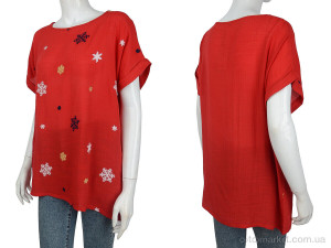 Блуза жіночі 703 (08500) red J.J.F. червоний  оптом от Optomarket