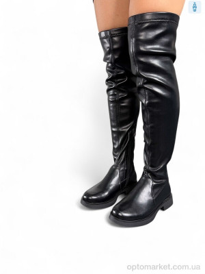 Купить Ботфорти жіночі 703-188 Stefaniya nina чорний