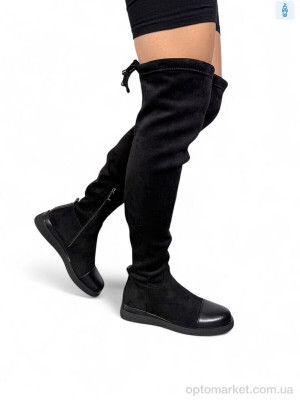 Купить Ботфорти жіночі 703-194 Stefaniya nina чорний
