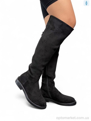 Купить Ботфорти жіночі 703-200 Stefaniya nina чорний