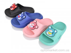 Купить Шльопанці дитячі 7033-7 mix Lion-Lu мікс