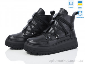 Купить Черевики жіночі 704 чорний к. Fiore Gold чорний