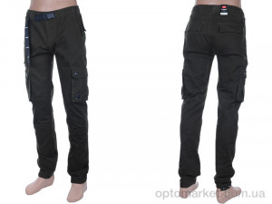 Брюки мужчины 7044A VITIONS зеленый  оптом от Optomarket