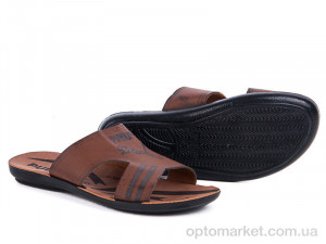 Купить Шльопанці дитячі 7060 подросток коричневый Selena