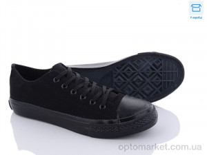 Купить Кеди чоловічі 707 чорний КалориЯ чорний
