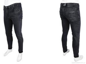 Джинси чоловічі 7102 Baron сірий  оптом от Optomarket