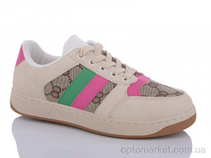 Купить Кросівки жіночі 713-2 Hongquan бежевий