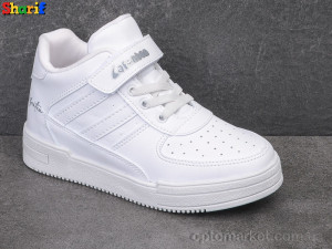 Кроссовки детские 716-5 (31-35) Lafonten белый  оптом от Optomarket