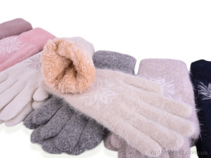 Рукавички жіночі 7169 mix Henu мікс  оптом от Optomarket