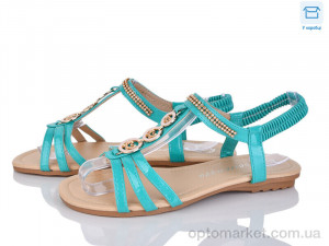 Купить Босоніжки жіночі 718-7 Chengfa зелений