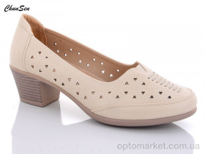 Купить Туфлі жіночі 7210-7 Chunsen бежевий