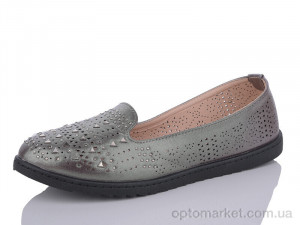 Купить Балетки жіночі 7234-1 Dual срібний