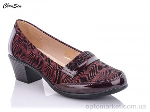 Купить Туфлі жіночі 7235R-4 Chunsen бордовий
