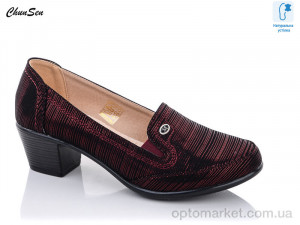 Купить Туфлі жіночі 7236-4 Chunsen бордовий