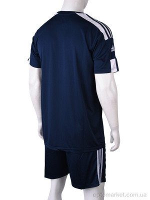 Спортивний костюм чоловічі 723AD синій A.idas синій  оптом от Optomarket