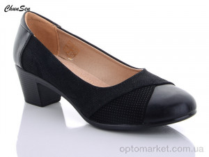 Купить Туфлі жіночі 7260-1 Chunsen чорний