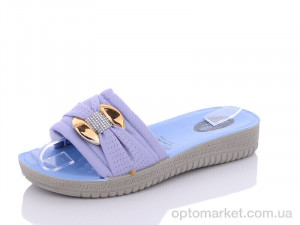 Купить Шльопанці жіночі 73-067 фіолетовий Rima&Joudi фіолетовий