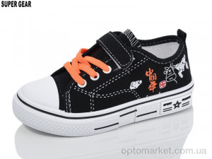 Купить Кеди дитячі 750 orange Super Gear чорний