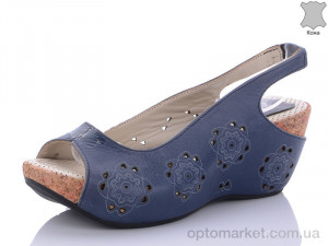 Купить Босоножки женские 753 blue Vinicci синий