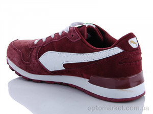 Кросівки чоловічі 757-3 Puma бордовий  оптом от Optomarket