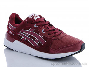 Купить Кросівки чоловічі 761-3 Asics бордовий