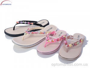 Купить Шльопанці жіночі 77-66-48 mix Melisha мікс