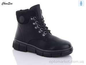 Купить Черевики жіночі 7706-1 Chunsen чорний