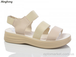 Купить Босоніжки жіночі 7716-39 beige масажка Minghong бежевий