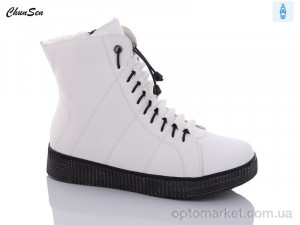Купить Черевики жіночі 7756-3 Chunsen білий