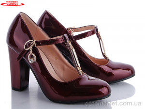 Купить Туфлі жіночі 777-P12-5 Seven бордовий