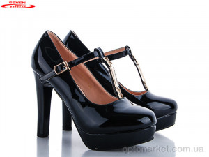 Купить Туфлі жіночі 777-P37-1 Seven чорний