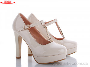 Купить Туфлі жіночі 777-P37-2 Seven бежевий