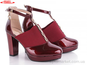 Купить Туфлі жіночі 777-P5-3 Seven бордовий