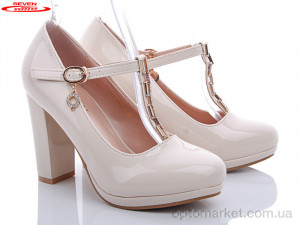 Купить Туфлі жіночі 777-P80-2 Seven бежевий