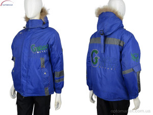 Куртка дитячі 77777 blue Victoria синій  оптом от Optomarket