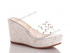 Купить Шлепки женские 777 Y305 sedef kirisi Caprito белый