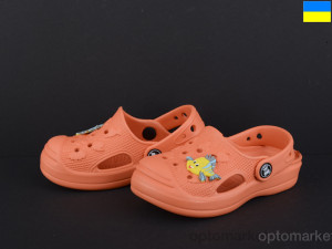 Кроксы детские 778 оранжевый Емма Roks оранжевый  оптом от Optomarket