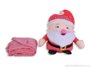 Купить Пледи дитячі 79-4 (12132) санта merry іграшка (45х30)-плед 120x160 pink Malloory Home рожевий