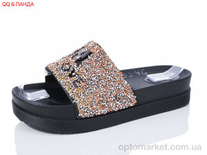 Купить Шльопанці жіночі 793-4G QQ shoes золотий