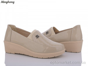 Купить Туфлі жіночі 795 beige Minghong бежевий