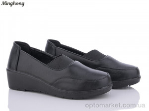 Купить Туфлі жіночі 797 black-old Minghong чорний