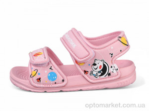 Купить Босоніжки дитячі 8001C-6 Смайлик рожевий