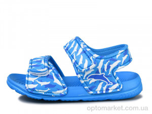 Купить Босоніжки дитячі 8002B-22 Смайлик блакитний